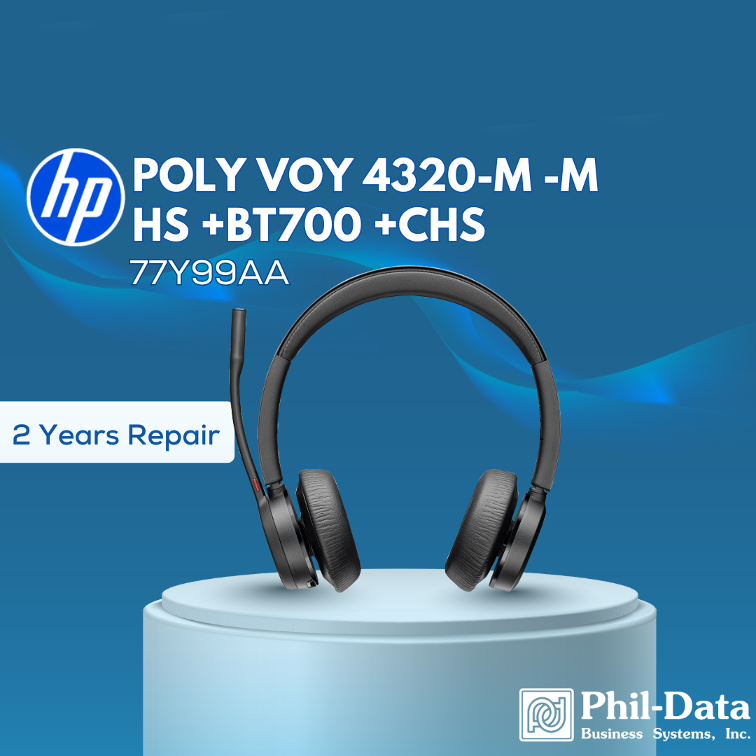 Poly Voyager 4320-M UC Stereo Headset