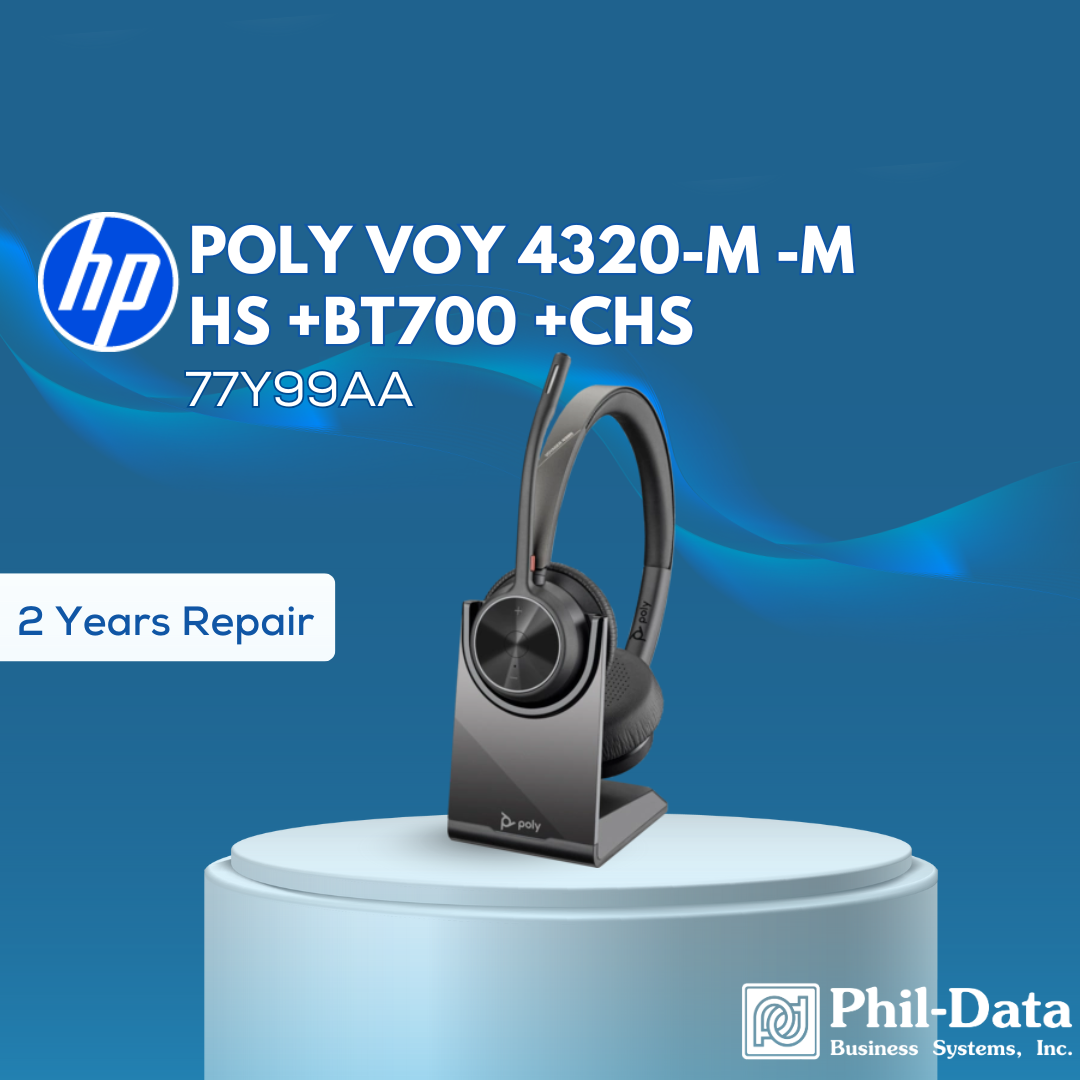Poly Voyager 4320-M UC Stereo Headset - Image 4