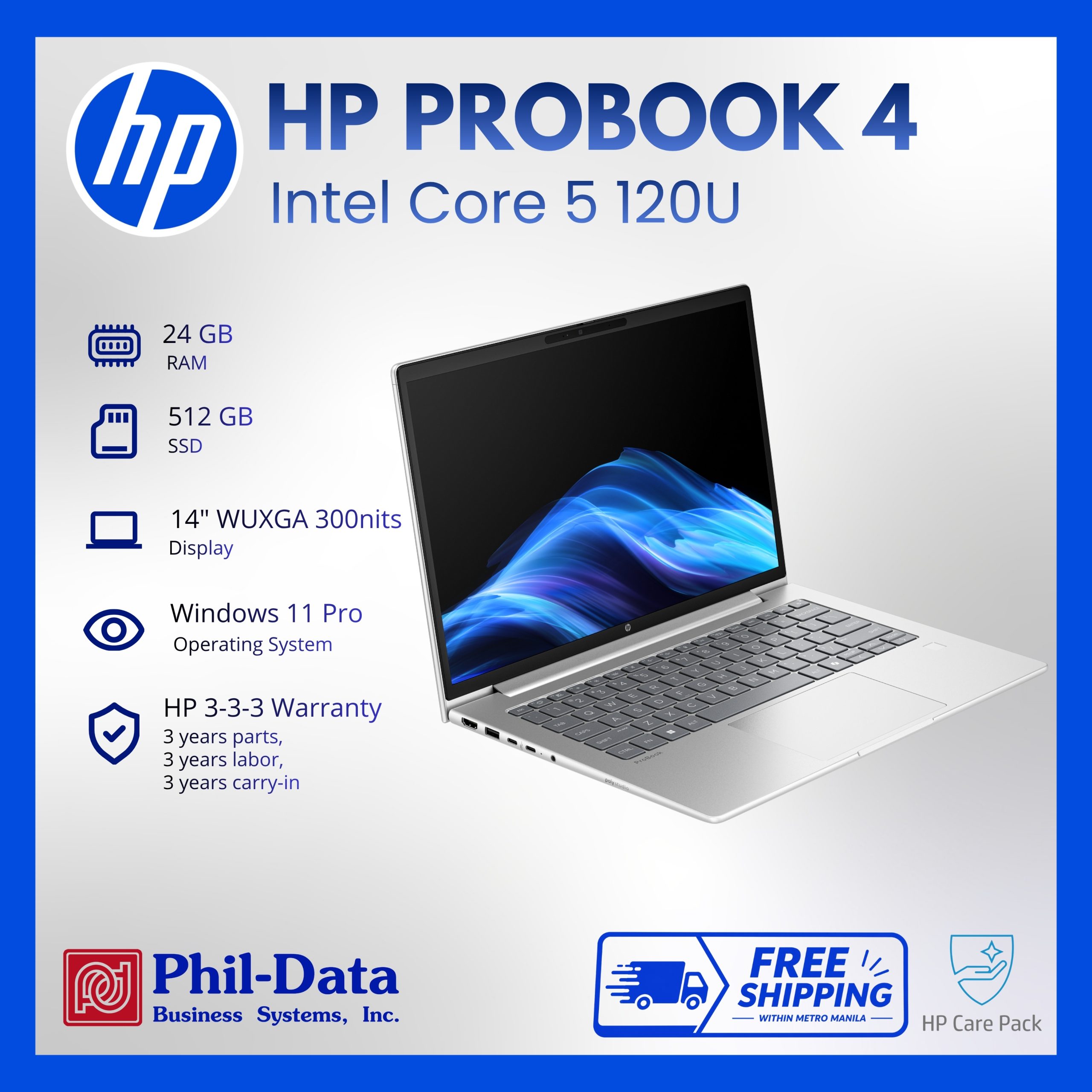 HP Probook 4 G1iR 24gb - Image 2