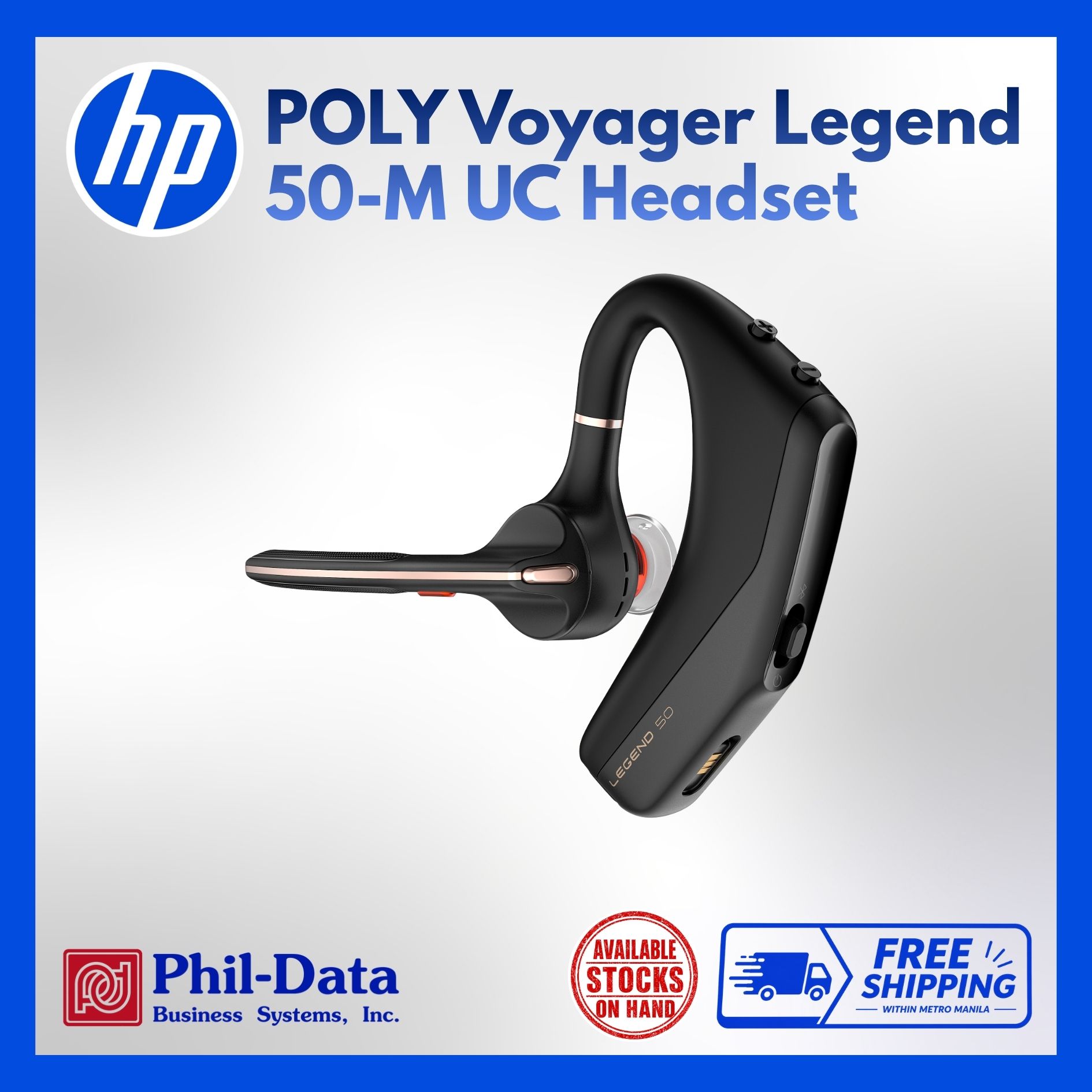 Poly Voyager Legend 50-M UC Headset - Phil-Data Online Store
